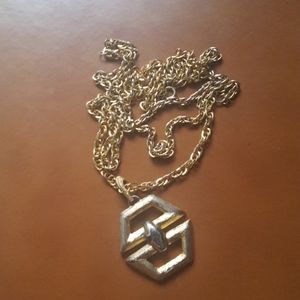 Vintage gold plated necklace